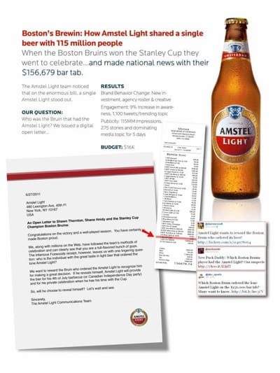 BOSTON'S BREWIN' - Advertising