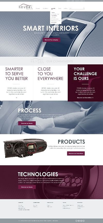 Plateforme de marque pour Reydel Automotive - Branding & Positionering
