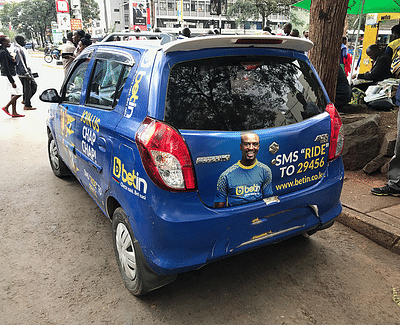 bet in ads in Nairobi - Werbung