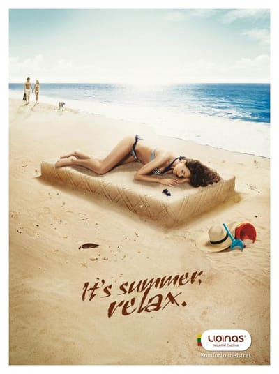 BEACH - Publicité