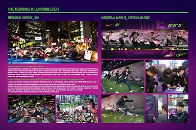 MERCURIAL VAPOR IX SPEED CHALLENGE @GANGNAM M-STAGE - Advertising