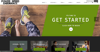 Wordpress Website for Gym - Creación de Sitios Web