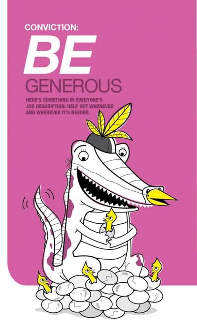 Be Generous - Advertising
