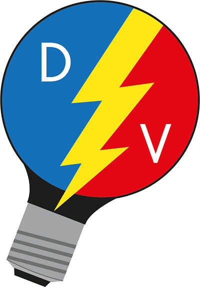 DV Electrics Logo + Visitekaartjes - Grafikdesign