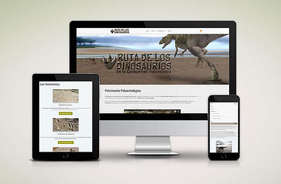 Patrimonio paleontológico de la Comunitat Valencia - Webseitengestaltung