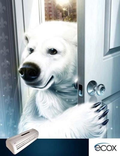 Polar bear - Publicidad