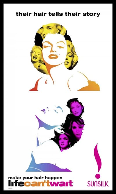 MADONNA & MARILYN - Publicidad