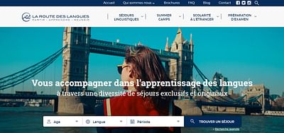 La Route des Langues - Online Advertising