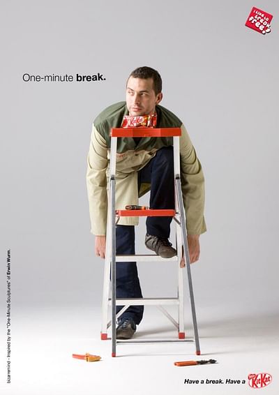 One-minute break - Publicidad