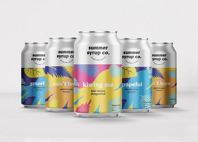 Young Design for a Millennial Beverage  - SSCO - Branding & Positionering