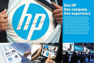 ONE HP, ONE COMPANY, ONE EXPERIENCE - Digital Strategy