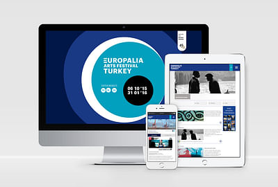 Europalia Turkey - Création de site internet