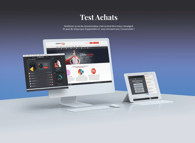 Test Achats : création plateforme ConsoMaster - Digital Strategy