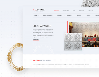 Decomix - Website design - Création de site internet