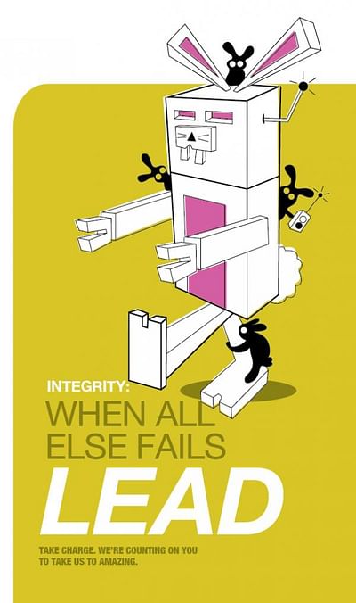 When all else fails lead - Reclame