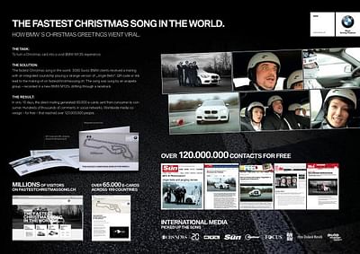 THE FASTEST CHRISTMAS SONG - Advertising