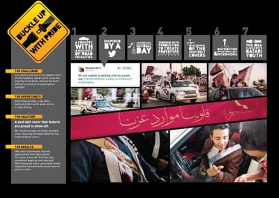 BUCKLE UP WITH PRIDE - Advertising