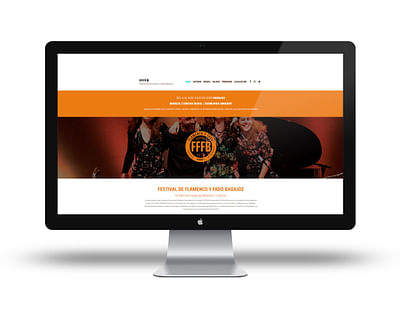 Web Festival de Flamenco y Fado, Badajoz - Creación de Sitios Web