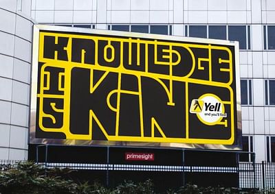 KNOWLEDGE IS KING - Advertising