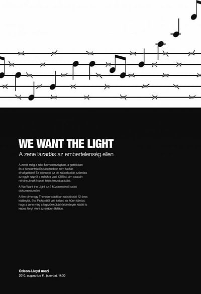 MUSIC IS A REBELLION AGAINST INHUMANITY - WIRE - Advertising