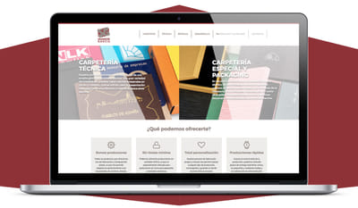 Website para empresa de packaging - Webseitengestaltung