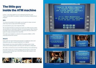 THE LITTLE GUY INSIDE THE ATM MACHINE - Publicidad Online