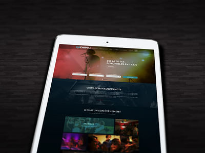 Interface web - Web analytique/Big data