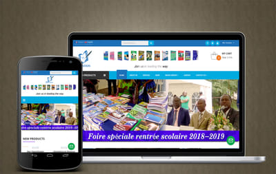 Creation site de vente des livres - E-commerce