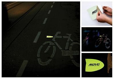 Guerilla sticker - Reclame