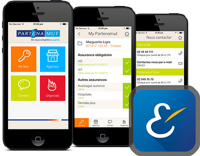 Partena - Application mobile