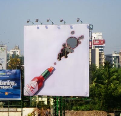 BURNING HOT - Advertising