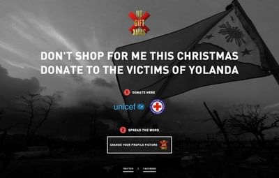 No GIFT XMAS - Werbung