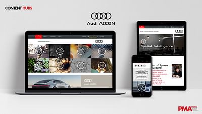 Audi  AICON - 8 Human Inteligences - Website Creation