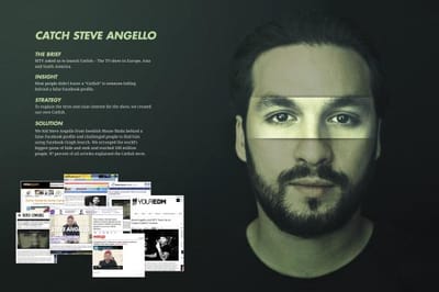 CATCH STEVE ANGELLO - Advertising