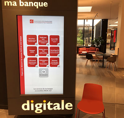 Création d'un parcours digital et d'applications - Application mobile