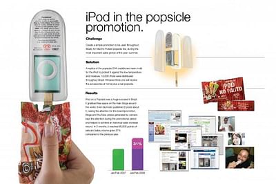 iPOD IN THE POPSICLE - Advertising