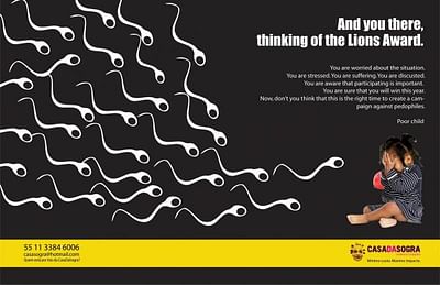 AND YOU THERE, THINKING OF THE LIONS AWARDS - Advertising