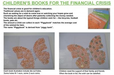 CHILDREN'S BOOKS FOR THE FINANCIAL CRISIS - Werbung