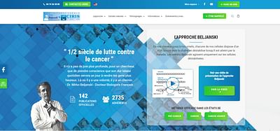 Fondation recherche contre cancer - Strategia di contenuto