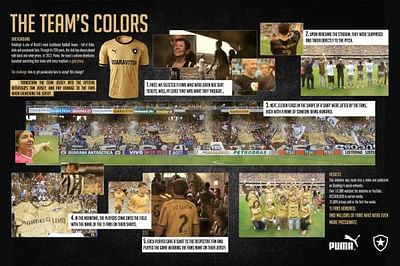 THE TEAM'S COLORS - Reclame