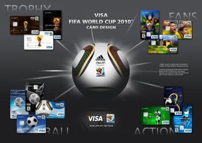 FIFA WORLD CUP 2010 CARD DESIGN - Werbung