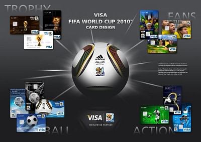 FIFA WORLD CUP 2010 CARD DESIGN - Publicidad