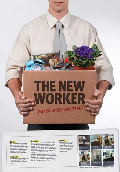 THE NEW WORKER - Publicidad