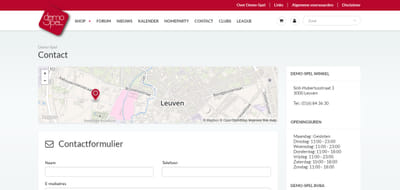 Online shop voor spellenwinkel Demo-Spel - Web Applicatie