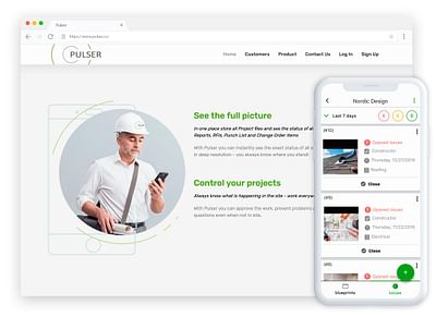 Pulser - Applicazione Mobile