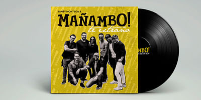 Branding + Portada Disco Conjunto Mañambo - Diseño Gráfico