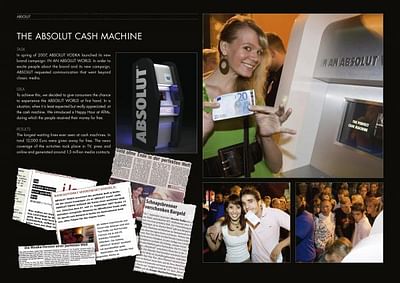 CASH MACHINE - Werbung