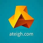 Ateigh Diseño Web logo