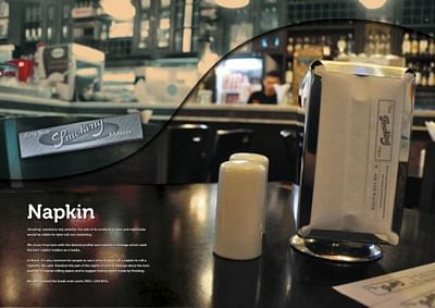 Napkin - Publicité