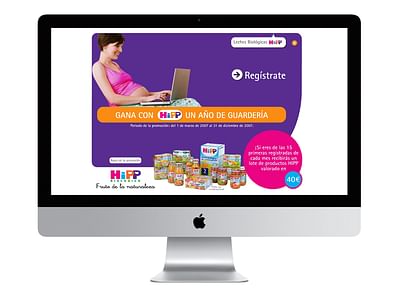 Promoción online Hipp - Diseño Gráfico
